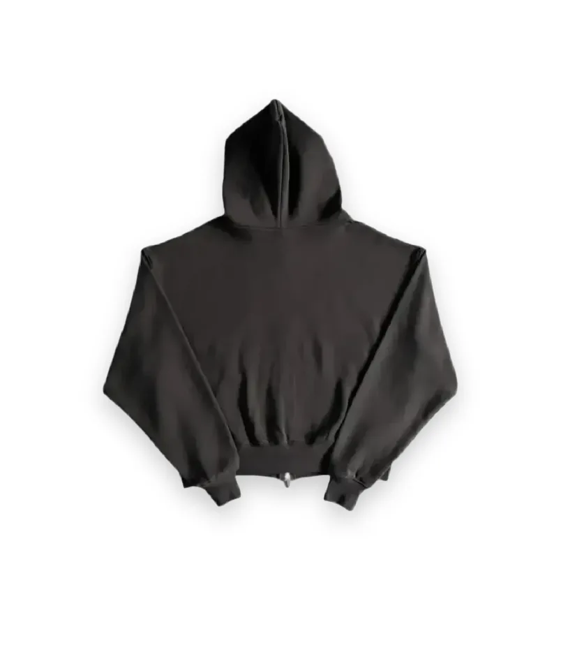 Broken Planet Double Zip Up Hoodie Black 2