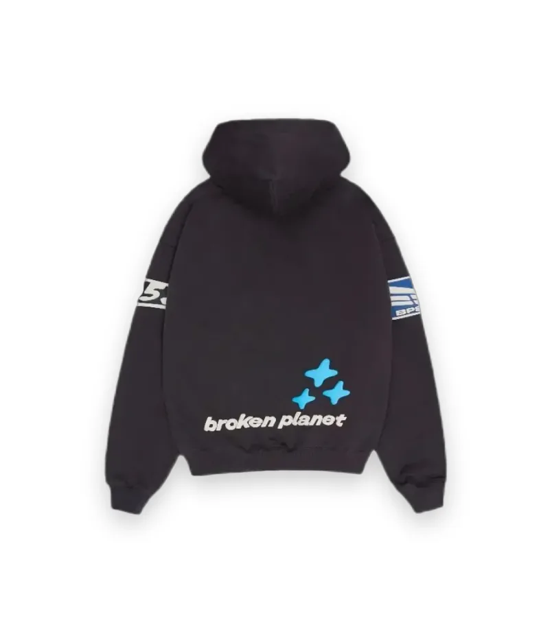 Broken Planet Escape To The Future Hoodie Black 2