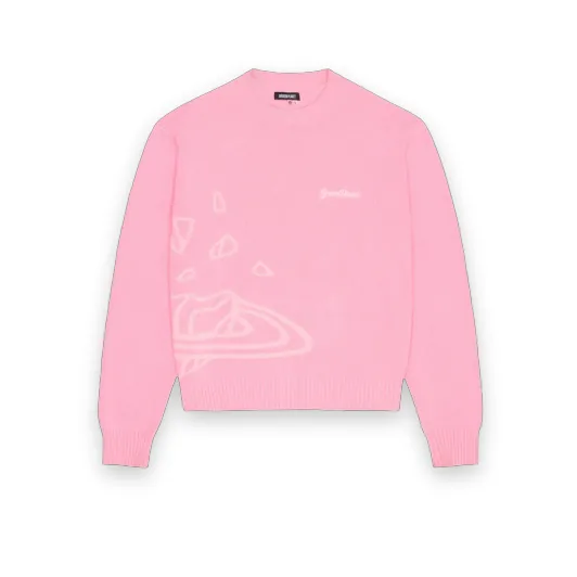 Broken Planet Knit Pink Sweater 1