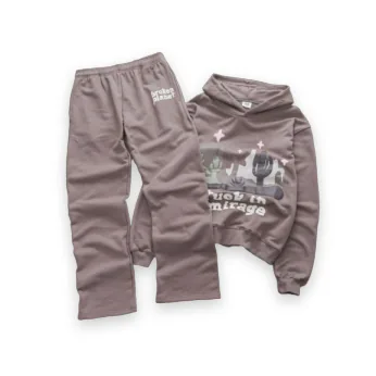 Broken Planet Light Brown Tracksuit 1
