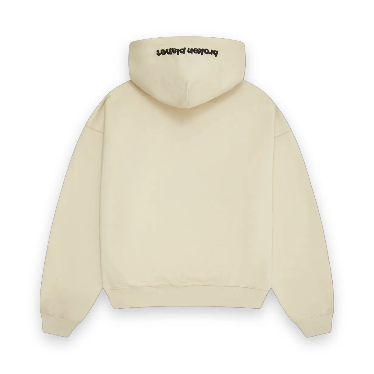 Broken Planet Market Outer Space Zip Up Hoodie White 2