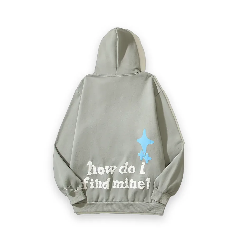 Broken Planet So Many Planet Hoodie- Gray 2