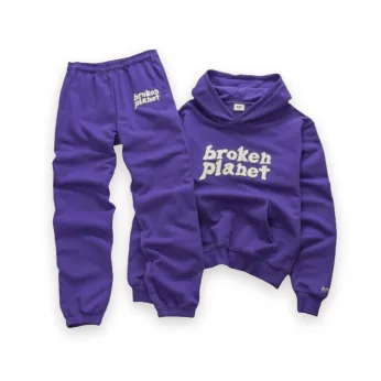 Broken Planet Tracksuit Purple 1