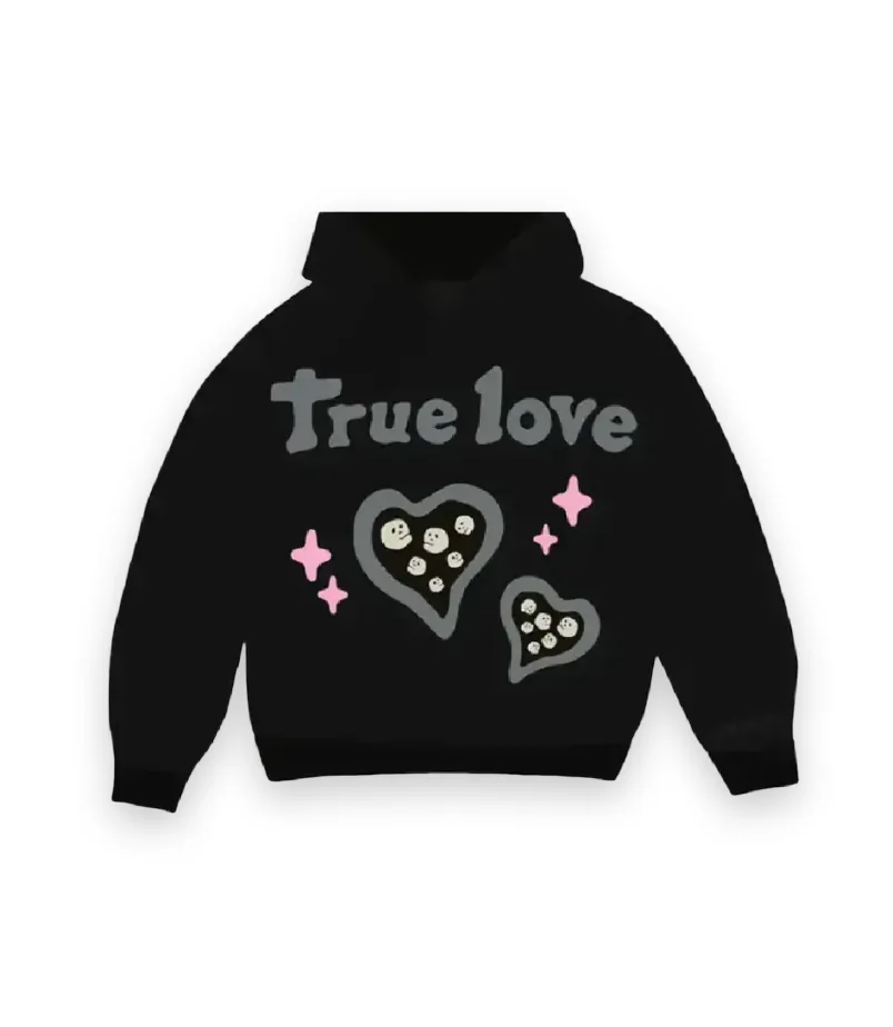 Broken Planet True Love Hoodie - Midnight Black 1