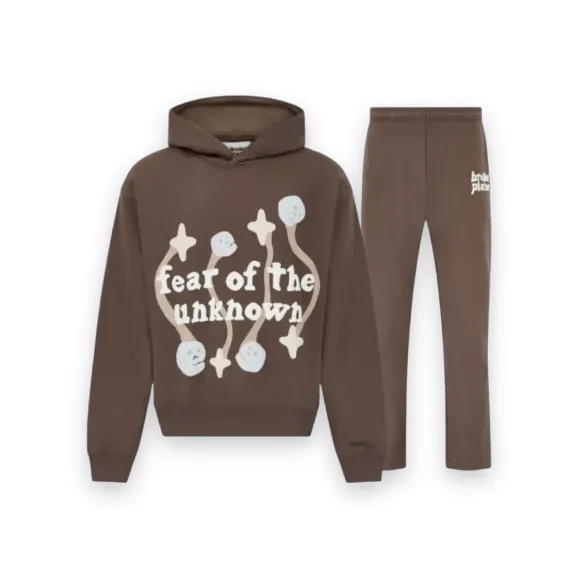Broken Planet x KG Tracksuit Granite Brown 1