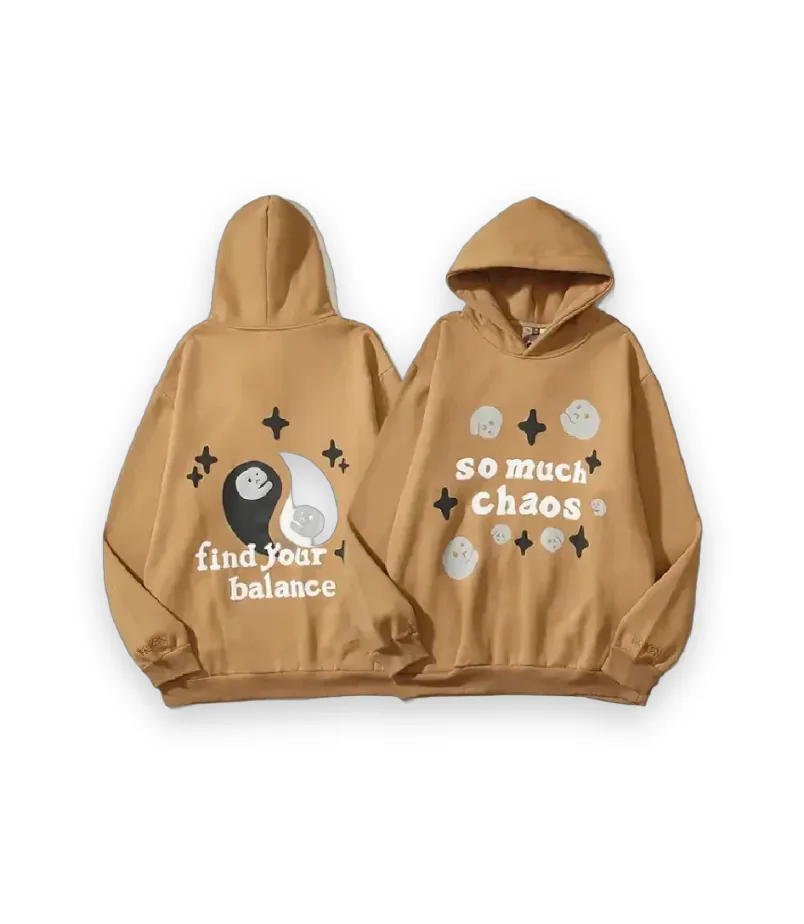 Broken Tai Chi Skull Hoodie 2