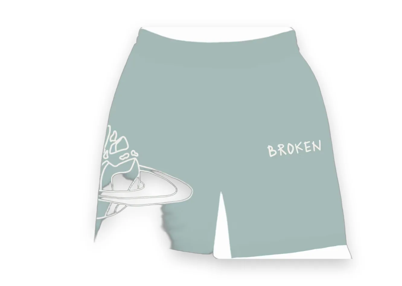 Planet Market Outer Space Shorts Arctic 1