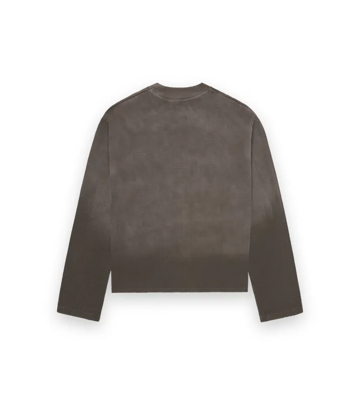 Star Logo Sunfaded Waffle Long Sleeve 2